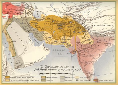 การล่มสลายของอาณาจักร Ghaznavid: การขยายตัวทางทหารและความเปลี่ยนแปลงทางศาสนาในเอเชียใต้